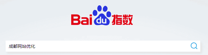 百度指數(shù)頁面